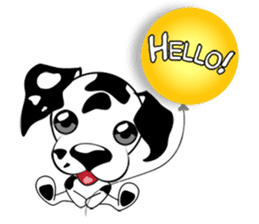 Dalmatian Puchi sticker #483224