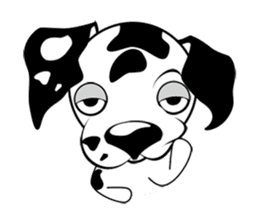 Dalmatian Puchi sticker #483230
