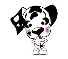 Dalmatian Puchi sticker #483232