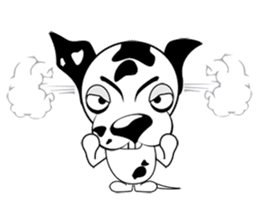 Dalmatian Puchi sticker #483233