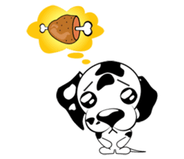 Dalmatian Puchi sticker #483240
