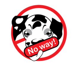 Dalmatian Puchi sticker #483247