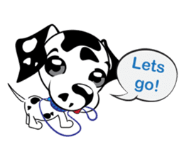 Dalmatian Puchi sticker #483253