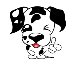 Dalmatian Puchi sticker #483259