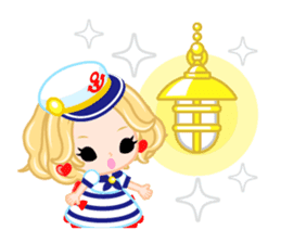 Marine Girl sticker #483397