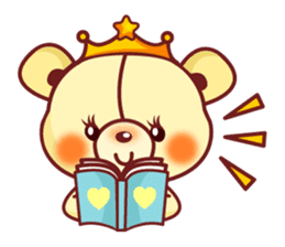 Bear Prince cute sticker sticker #484176