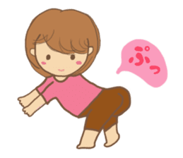 Yui & Choco sticker #484437