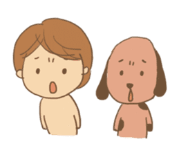 Yui & Choco sticker #484448