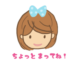 Yui & Choco sticker #484450