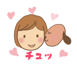 Yui & Choco sticker #484463