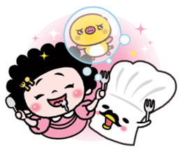 Tamako chan & Cookbo sticker #484476