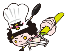 Tamako chan & Cookbo sticker #484500