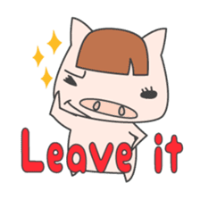 Masupig Part2 Greeting messageSP English sticker #484522