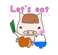 Masupig Part2 Greeting messageSP English sticker #484525