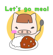 Masupig Part2 Greeting messageSP English sticker #484529
