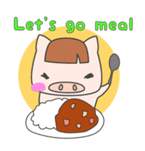 Masupig Part2 Greeting messageSP English sticker #484529