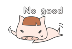 Masupig Part2 Greeting messageSP English sticker #484535