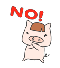 Masupig Part2 Greeting messageSP English sticker #484539