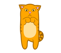 Funny Cat and Dog sticker #484570