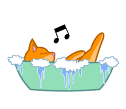 Funny Cat and Dog sticker #484581