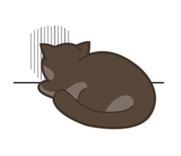 Funny Cat and Dog sticker #484583