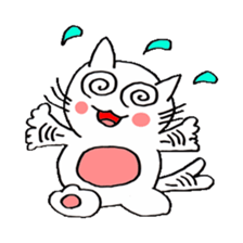 cat paradise sticker #484800