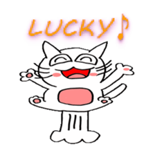 cat paradise sticker #484802