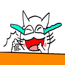 cat paradise sticker #484804