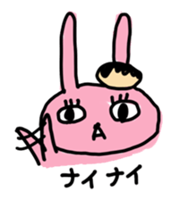 doughnut rabbit 2 sticker #485494