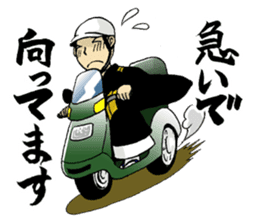 Everyday of the Buddhist priest of zen sticker #485802