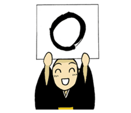 Everyday of the Buddhist priest of zen sticker #485810