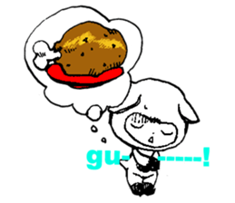 mimiman stamp2 sticker #485961