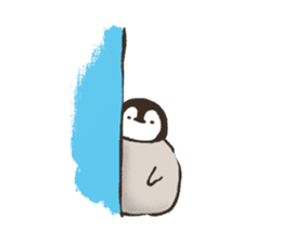 penguin and cat days sticker #486044