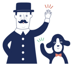 Uncle Gustav and Lotti sticker #486314