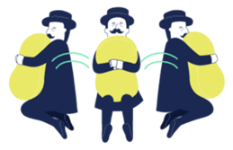 Uncle Gustav and Lotti sticker #486330