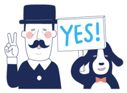 Uncle Gustav and Lotti sticker #486343