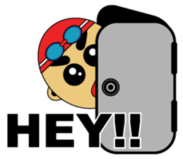 Banzai Swimming sticker #486680