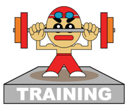 Banzai Swimming sticker #486694