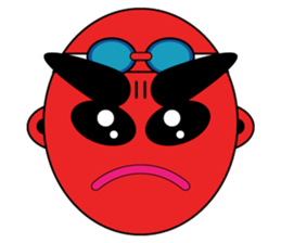 Banzai Swimming sticker #486699