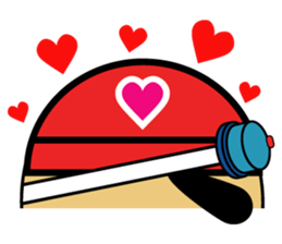 Banzai Swimming sticker #486710