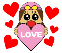 Banzai Swimming sticker #486711