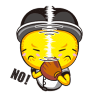 Baseball Lemon Boy (English) sticker #486795