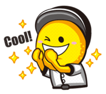 Baseball Lemon Boy (English) sticker #486799