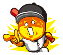 Baseball Lemon Boy (English) sticker #486800