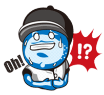 Baseball Lemon Boy (English) sticker #486801