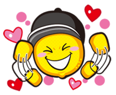 Baseball Lemon Boy (English) sticker #486802