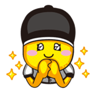 Baseball Lemon Boy (English) sticker #486804