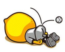 Baseball Lemon Boy (English) sticker #486808