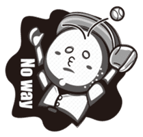 Baseball Lemon Boy (English) sticker #486810