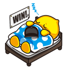 Baseball Lemon Boy (English) sticker #486815